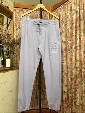 DKNY Lavender Drawstring Jogger Pants